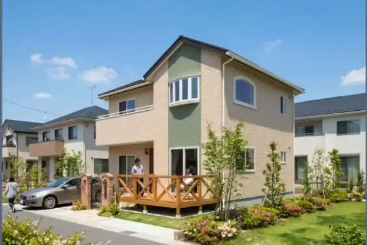 Walk in home AIで生成した外観パースのAFTER