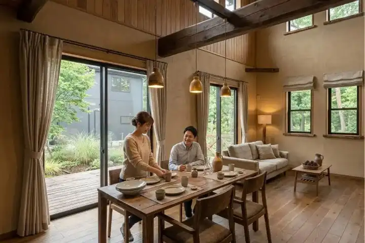 内観パースデザイン変更